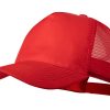 Czapka z daszkiem P113962D czerwony