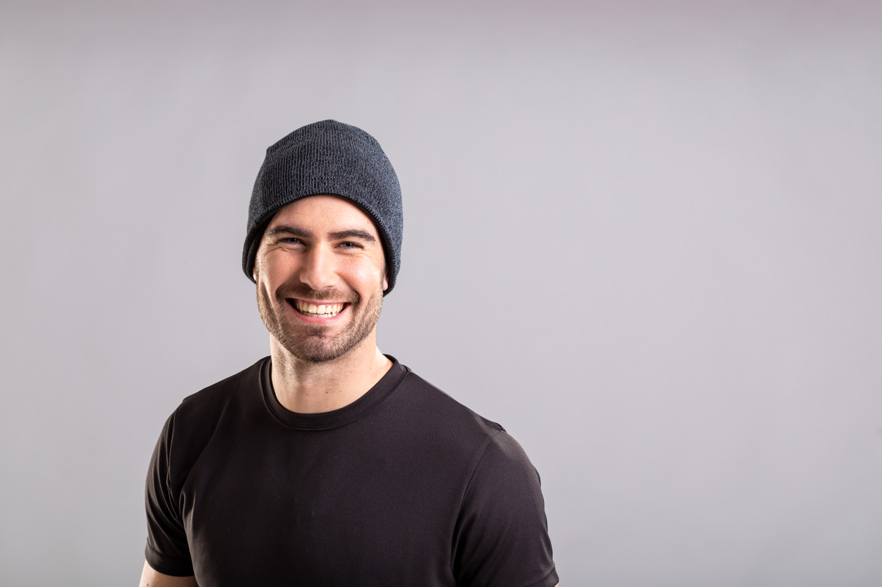 Sportowa czapka zimowa P113986D