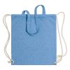 Worek ze sznurkami P114344D niebieski