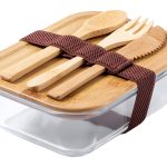 Pudełko na lunch szklane/lunch box P114502D