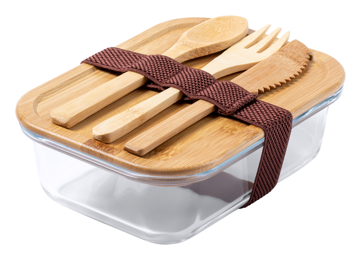 Pudełko na lunch szklane/lunch box P114502D AN-AP721954