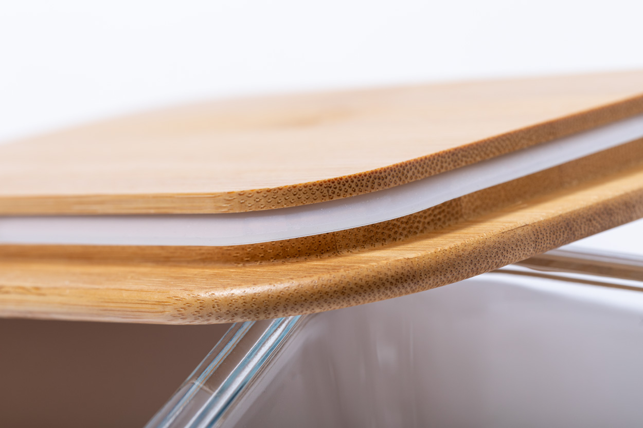 Pudełko na lunch szklane/lunch box P114502D