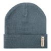 Czapka zimowa z bawełny organicznej P114752D szary