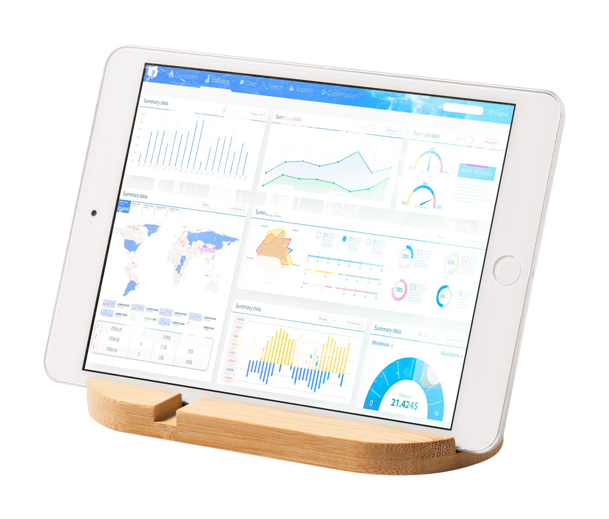 Uchwyt na tablet i telefon P115654D