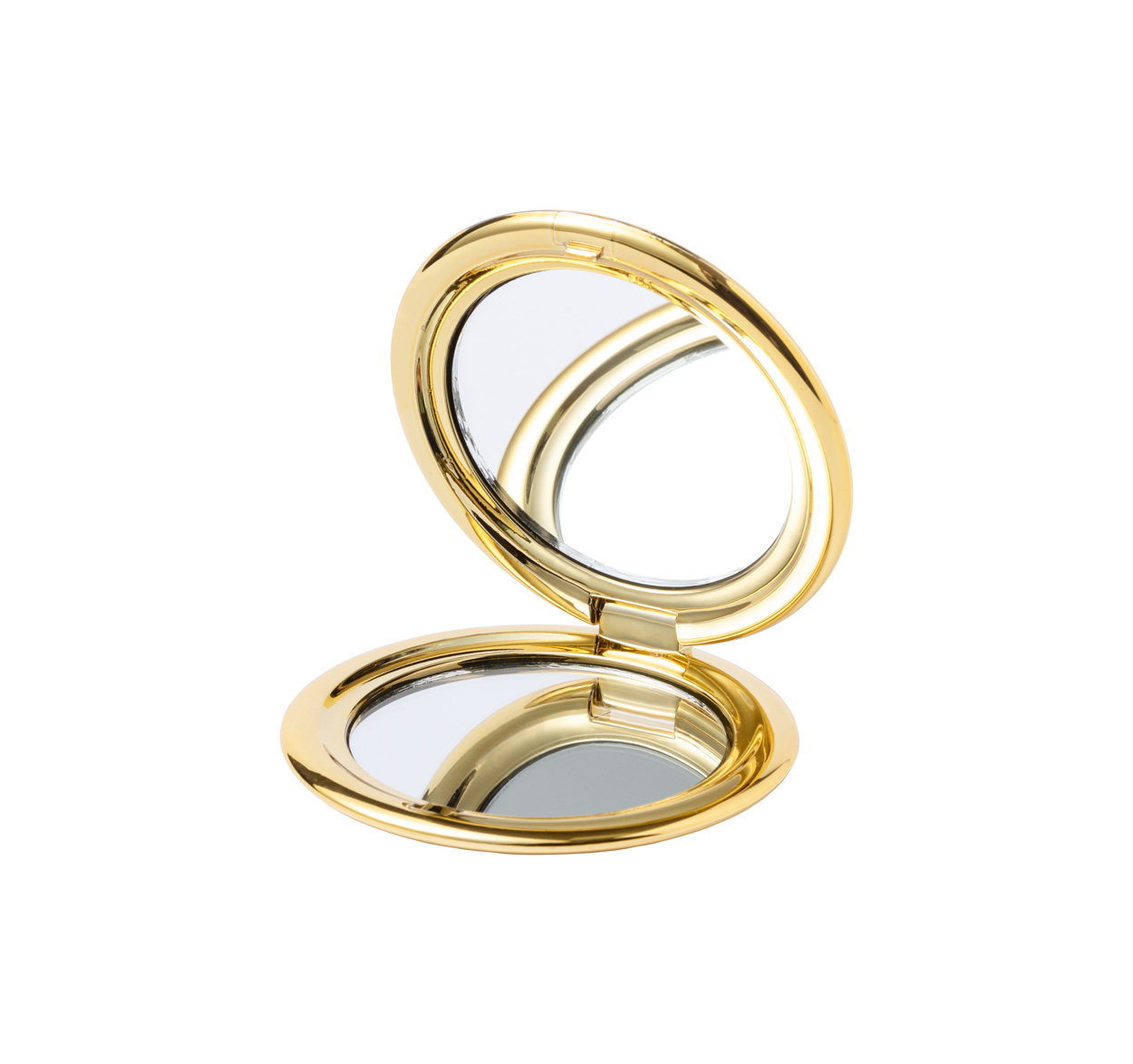 Lusterko kieszonkowe P116462D złoty