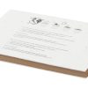 Notatnik samoprzylepny z papieru nasiennego P116359D