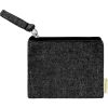 Bawełniana portmonetka P116296D czarny