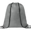 Worek ze sznurkami P110507D szary