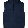 Kamizelka ocieplana P119884D ciemnoniebieski