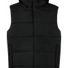 Kamizelka ocieplana P119884D czarny