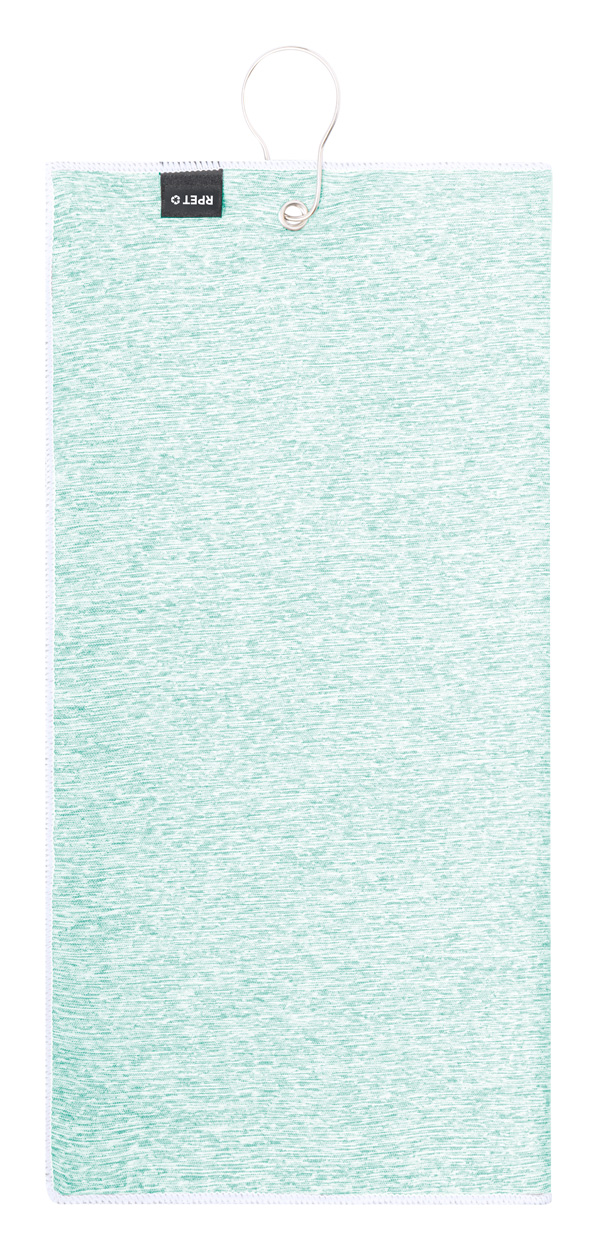 Ręcznik golfowy RPET P120564D zielony