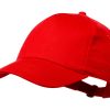 Czapka z daszkiem P117491D czerwony