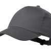 Czapka z daszkiem P117491D szary