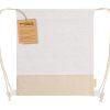 Worek ze sznurkami P120634D naturalny
