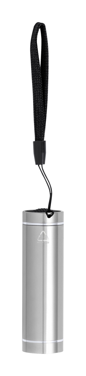 Latarka P117610D srebrny