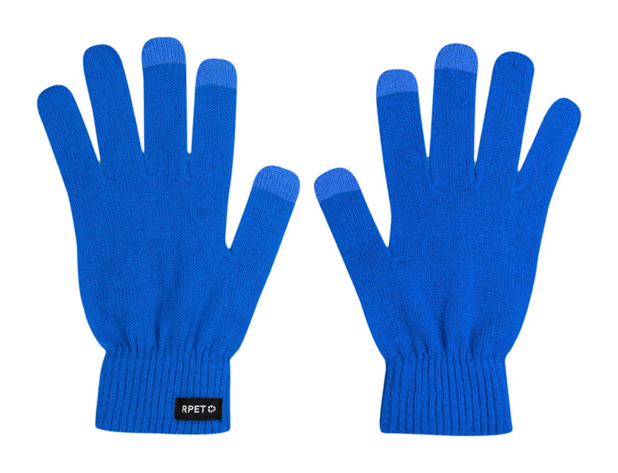 Rękawiczki RPET do ekranów dotykowych P118031D niebieski