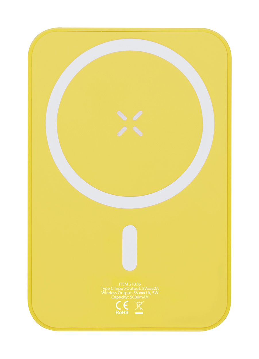 Power bank P120010D żółty