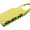 Kłódka do bagażu P110700D żółty
