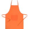 Fartuch P112426D pomarańcz