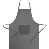 Fartuch P112426D szary