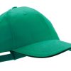 Czapka z daszkiem P110850D zielony