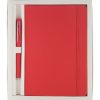 Zestaw notatnik P111125D czerwony