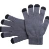 Rękawiczi do ekranów dotykowych P111226D szary
