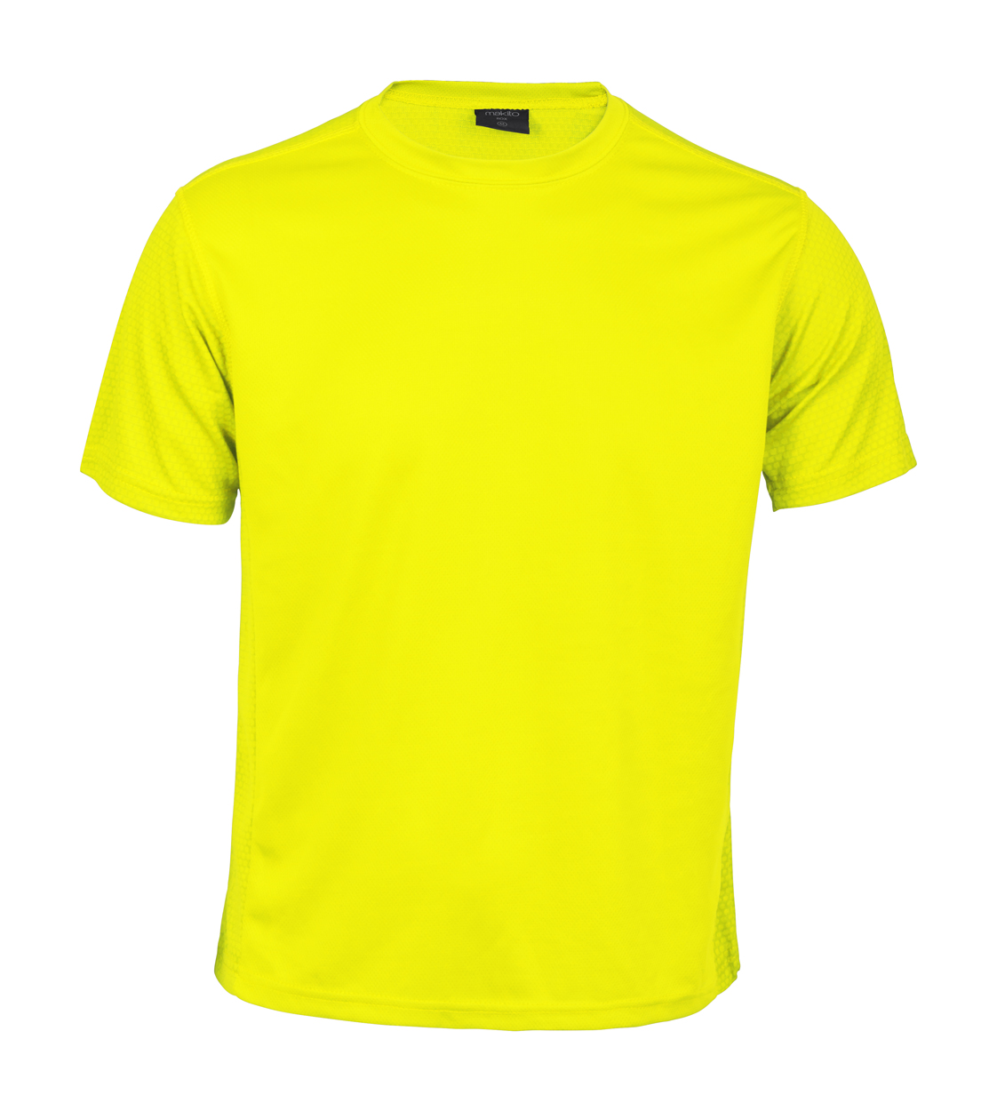 Koszulka sportowa/t-shirt P120245D żółty fluorescencyjny