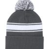 Czapka zimowa P112651D szary