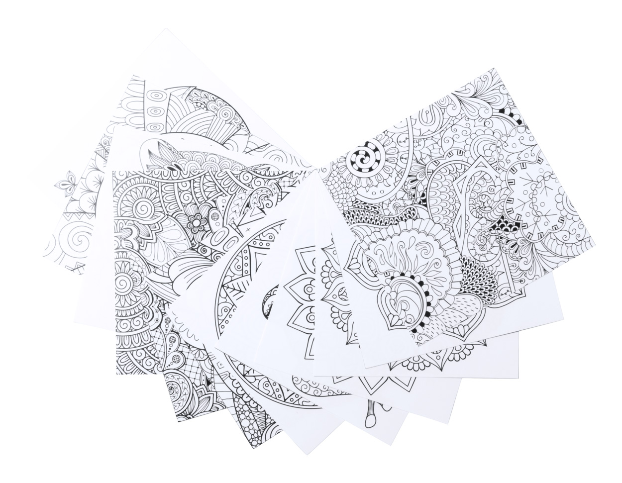 Mandala z zestawem do kolorowania P112796D