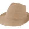 Kapelusz słomkowy P111951D beżowy