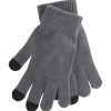 Rękawiczki do ekranów dotykowych P111697D popielaty