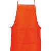 Fartuch P111554D czerwony