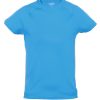 Dziecięcy T-shirt sportowy P120227D jasnoniebieski