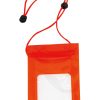 Wodoodporny pokrowiec na telefon P119665D czerwony
