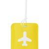 Przywieszka na bagaż P111712D żółty