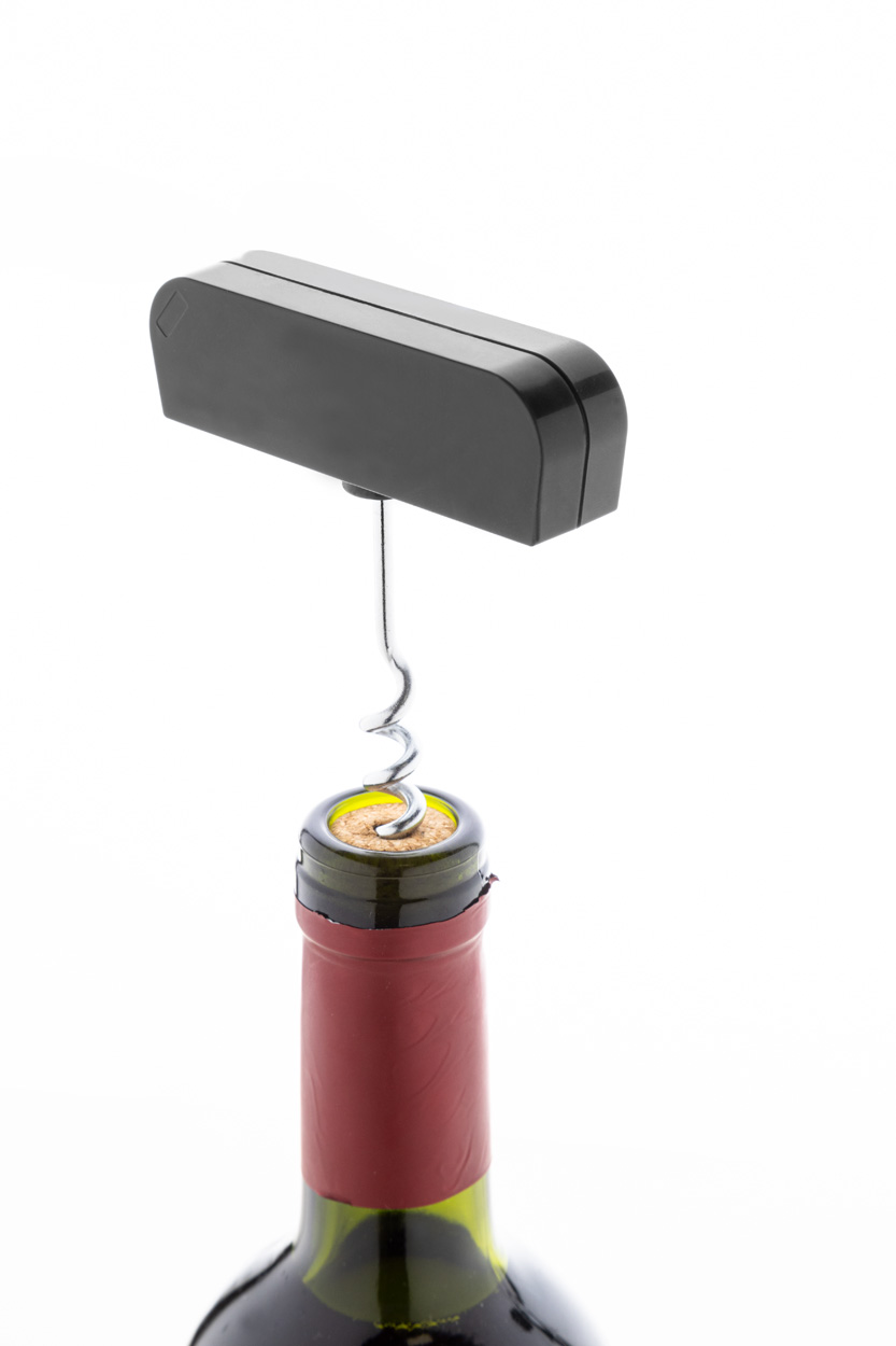 Stojak na butelkę wina / korkociąg P118895D