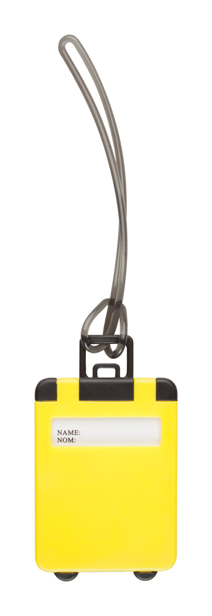 Zawieszka na bagaż P111664D żółty