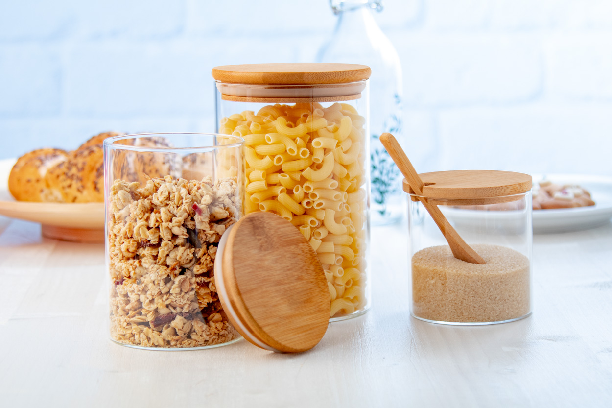 Szklany słoik P115618D