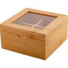 Bambusowe pudełko na herbatę P115805D