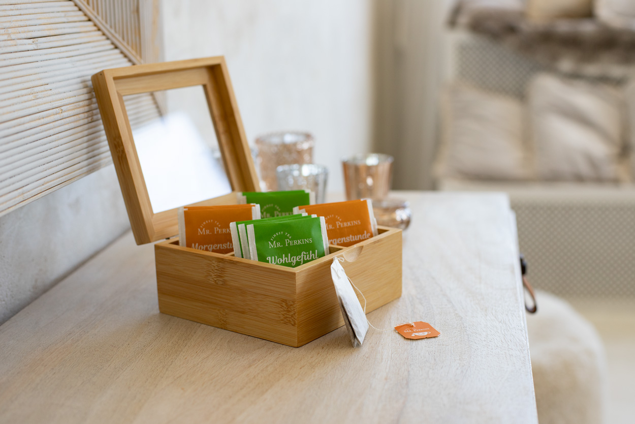 Bambusowe pudełko na herbatę P115805D