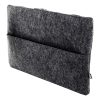 Torba na laptopa z filcu RPET P118408D ciemnoszary