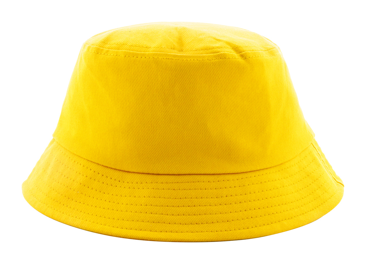 Czapka z daszkiem P119128D żółty