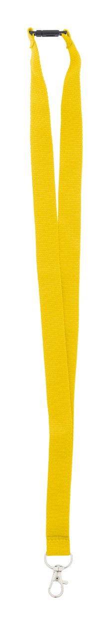 Smycz RPET P119397D żółty