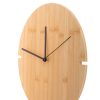 Zegar ścienny z bambusa P117163D