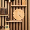 Zegar ścienny z bambusa P117163D