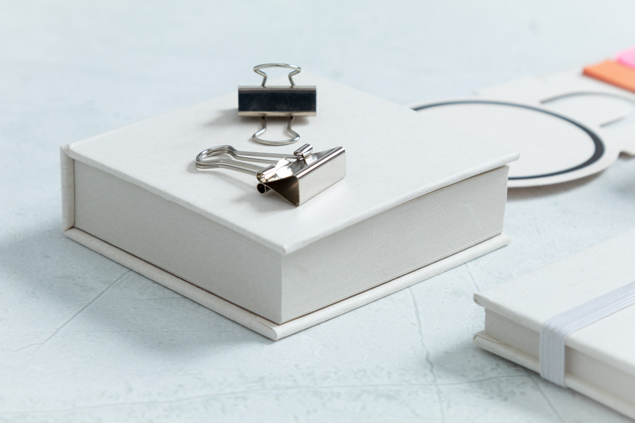 Notatnik / karteczki z kartonów po mleku P118419D