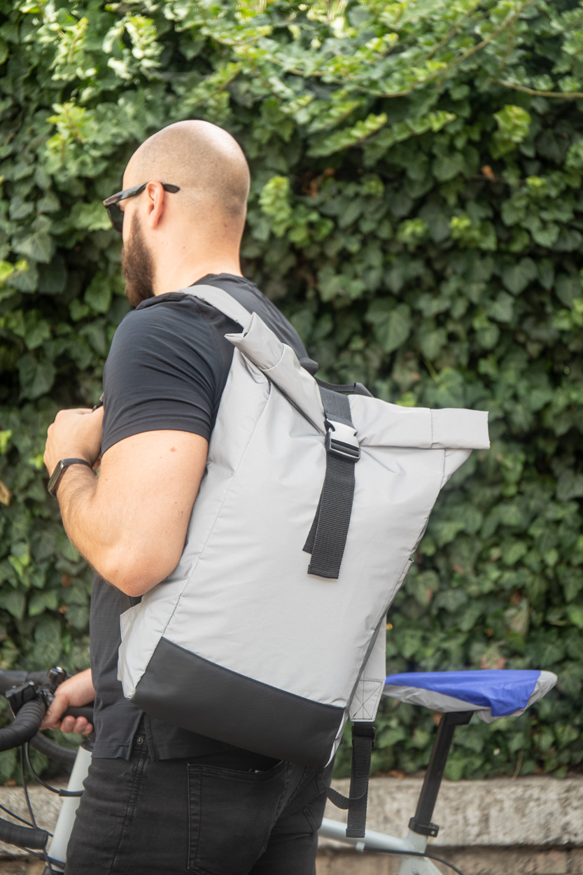 Odblaskowy plecak RPET P118252D