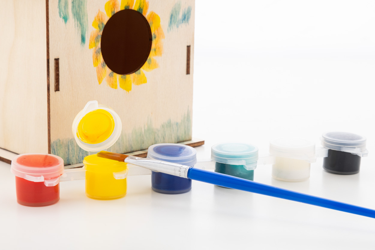 Domek dla ptaków DIY P119354D