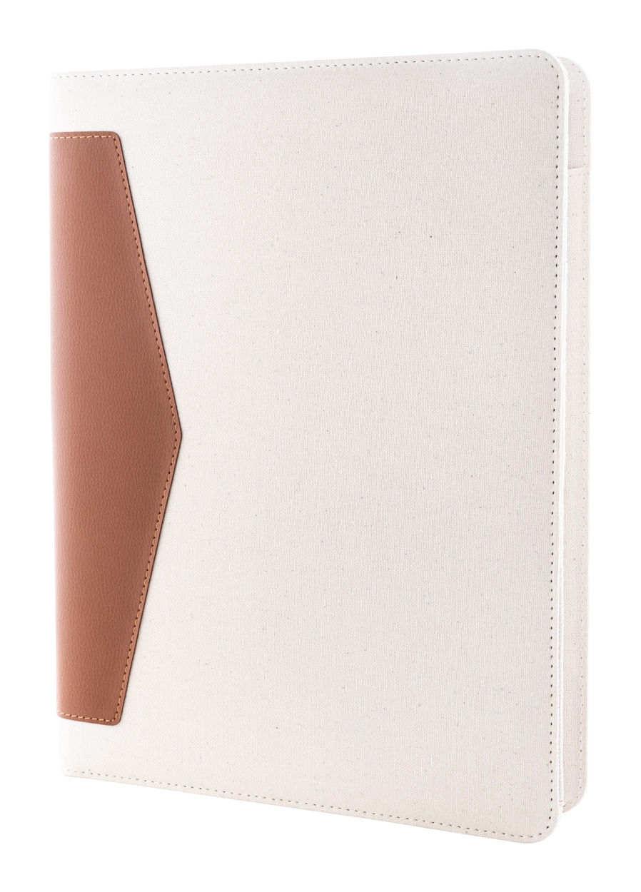 Teczka na dokumenty z płótna pochodzącego z recyklingu P118887D AN-AP808295-00